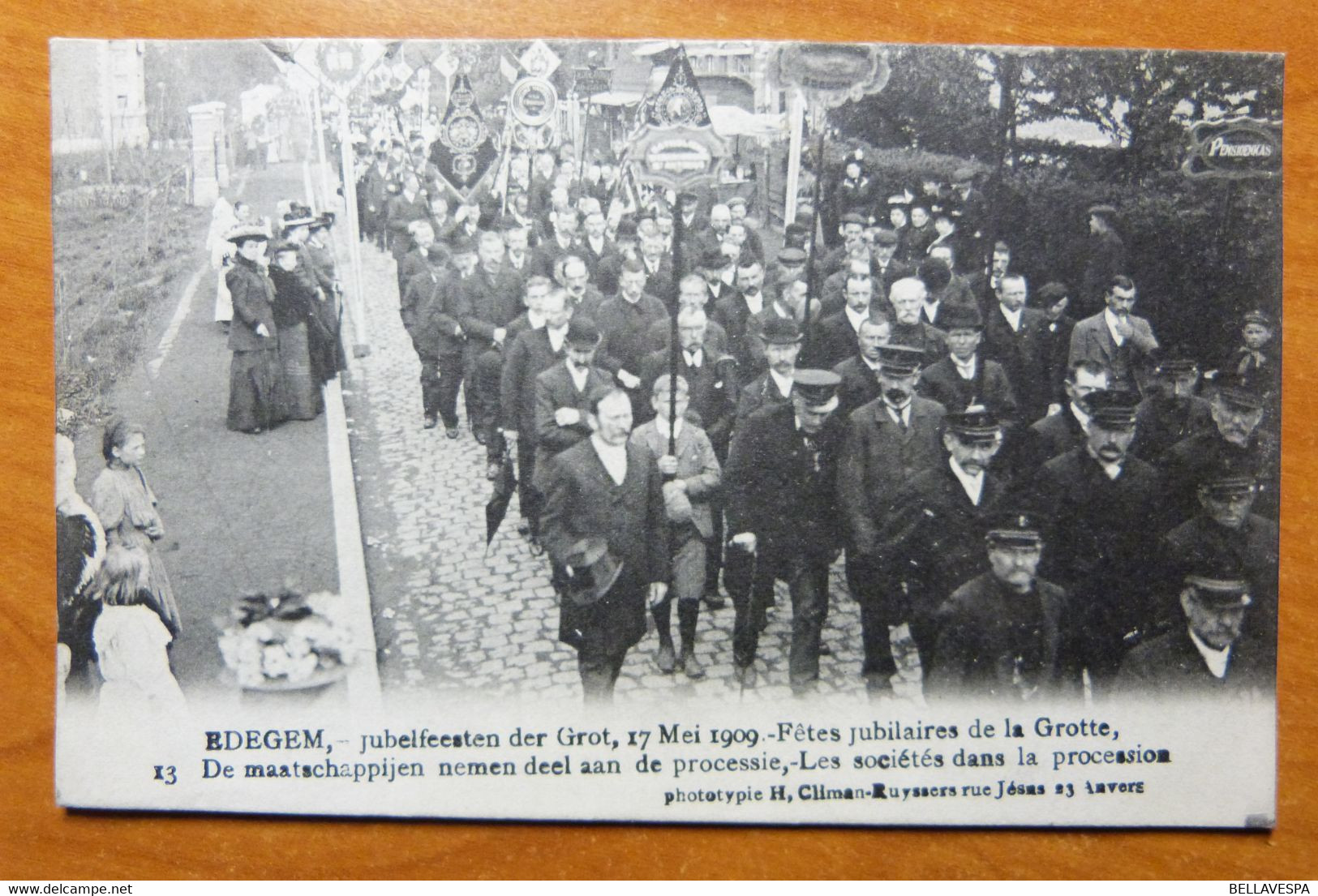 Edegem Jubelfeesten Der Grot 1909 Maatschappelijke Openbare Diensten N°13 - Edegem