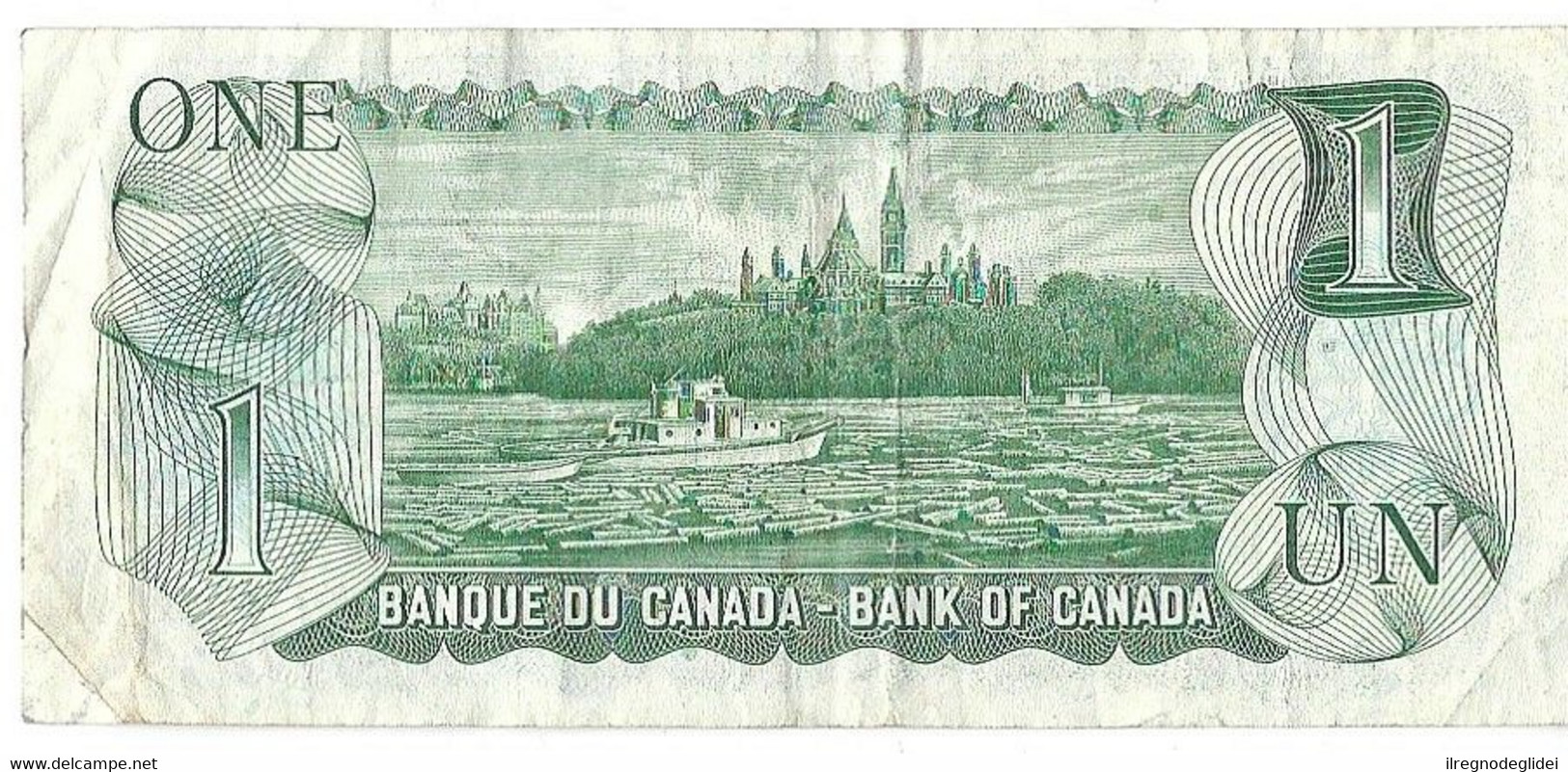 CANADA - 1 DOLLAR 1$ - WYSIWYG - N° SERIALE AFT8085457 - CARTAMONETA - PAPER MONEY - Canada