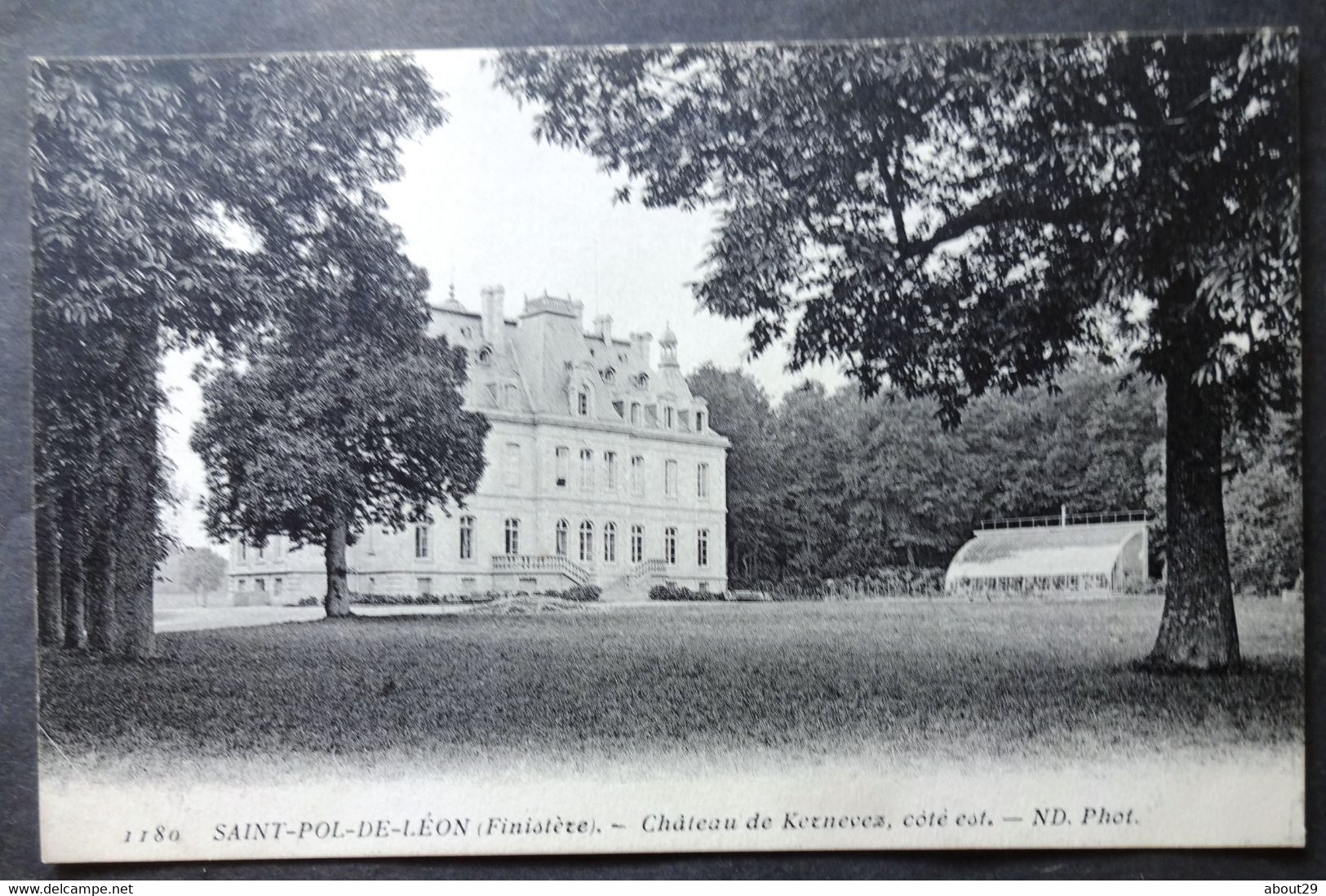 CPA 29 SAINT POL DE LEON - Château De Kernevez, Côté Est - ND 1180 - Réf. G 145 - Saint-Pol-de-Léon