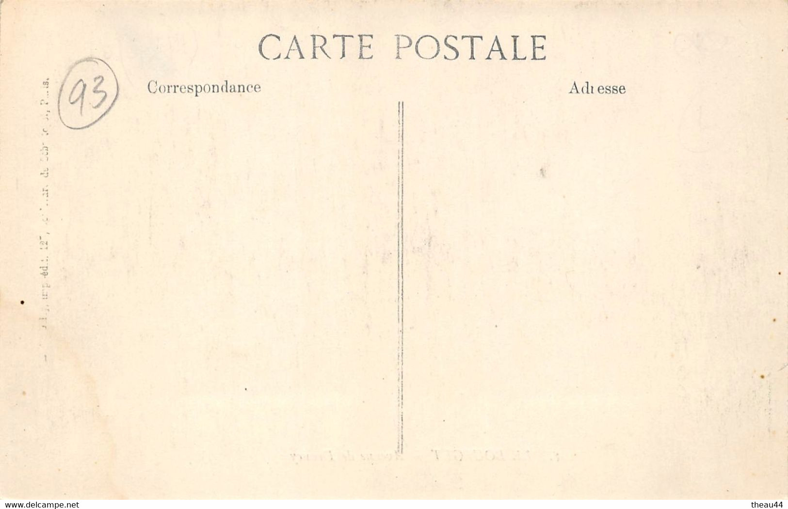 ¤¤   -   LE BOURGET    -  Avenue De Drancy     -   ¤¤ - Le Bourget