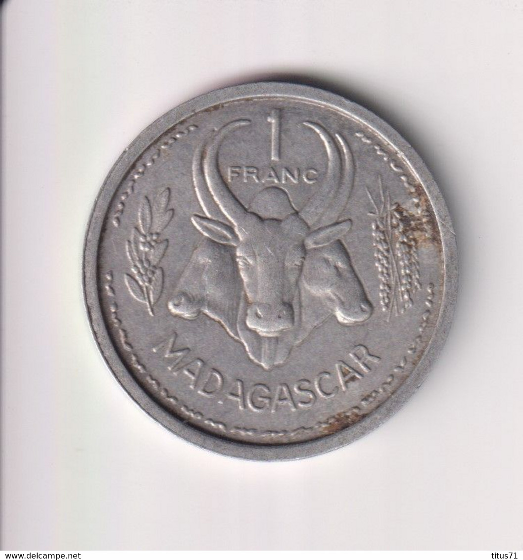 1 Franc Madagascar 1948 - Sonstige & Ohne Zuordnung