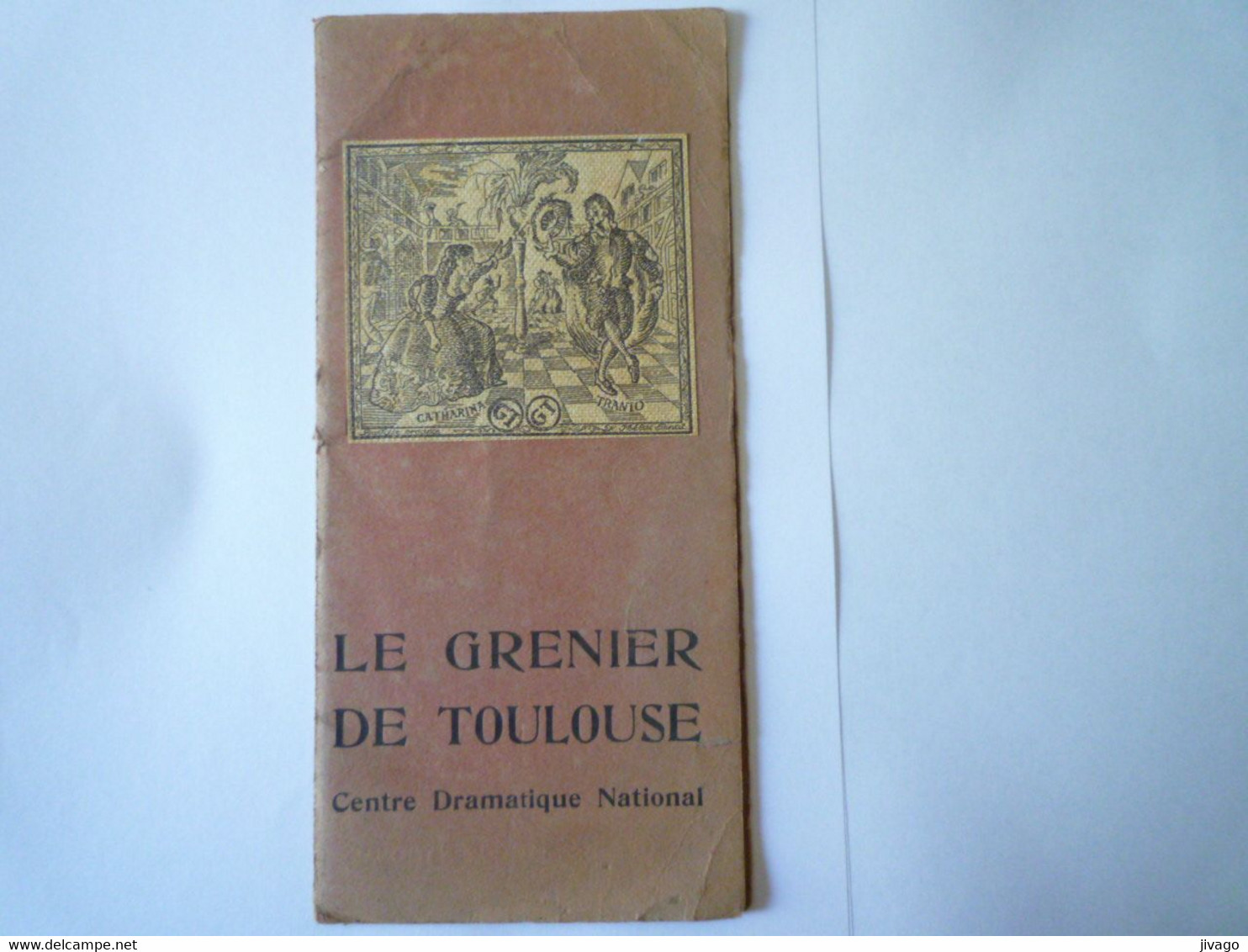 2021 - 2622  PROGRAMME Du Centre Dramatique National  " Le GRENIER De TOULOUSE "  SAISON  1957  XXX - Programmes