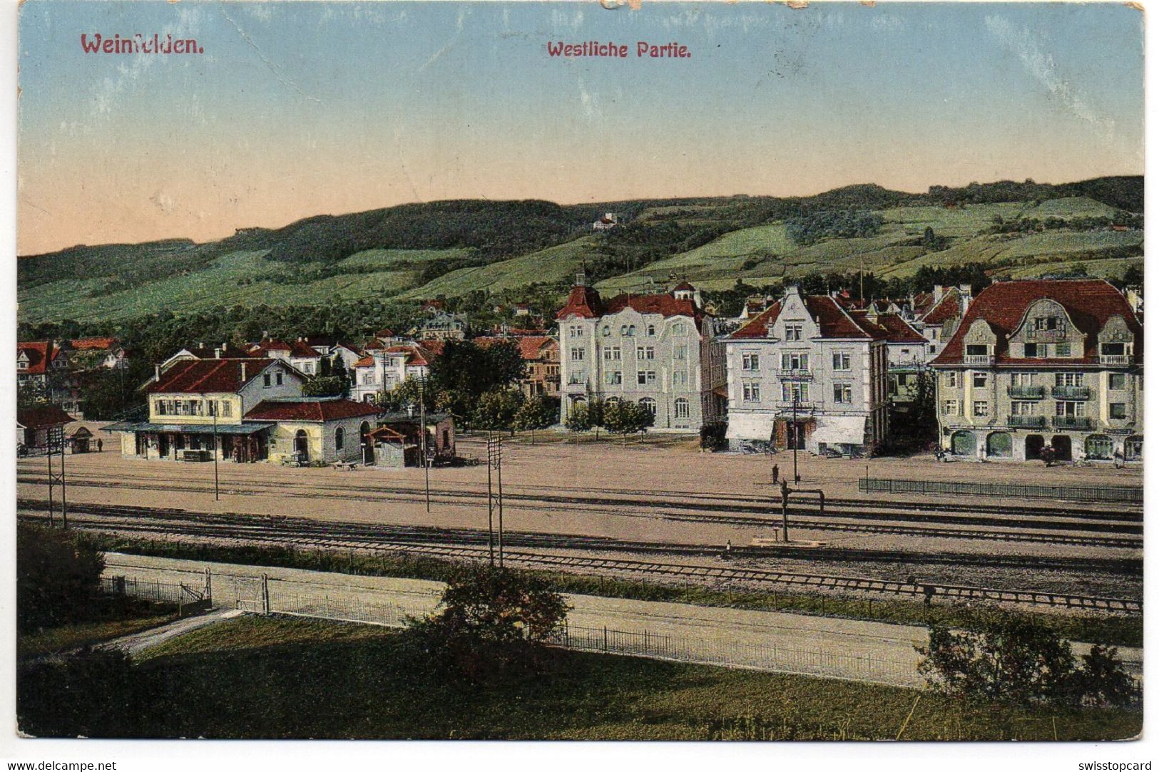 WEINFELDEN Westliche Partie Bahnhof - Weinfelden