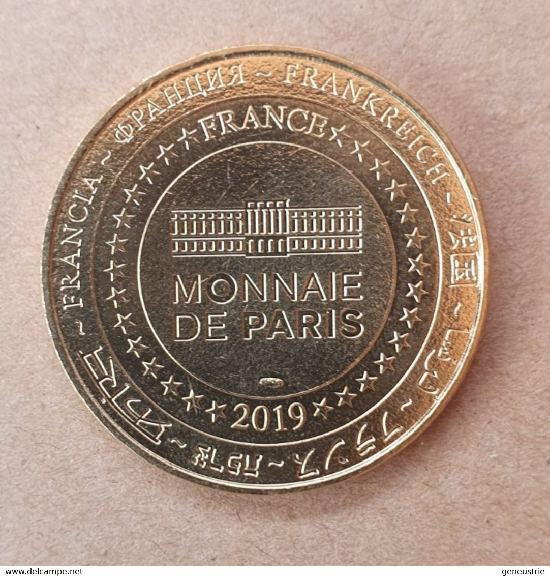 Jeton Médaille Touristique "Abbaye De La Lucerne D'Outremer  - 2019" Normandie - 2019