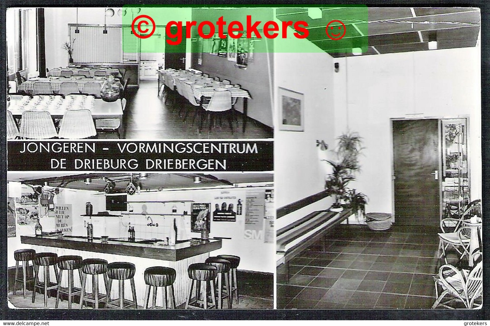 DRIEBERGEN Jongeren-vormingscentrum De Drieburg ± 1969 - Driebergen – Rijsenburg