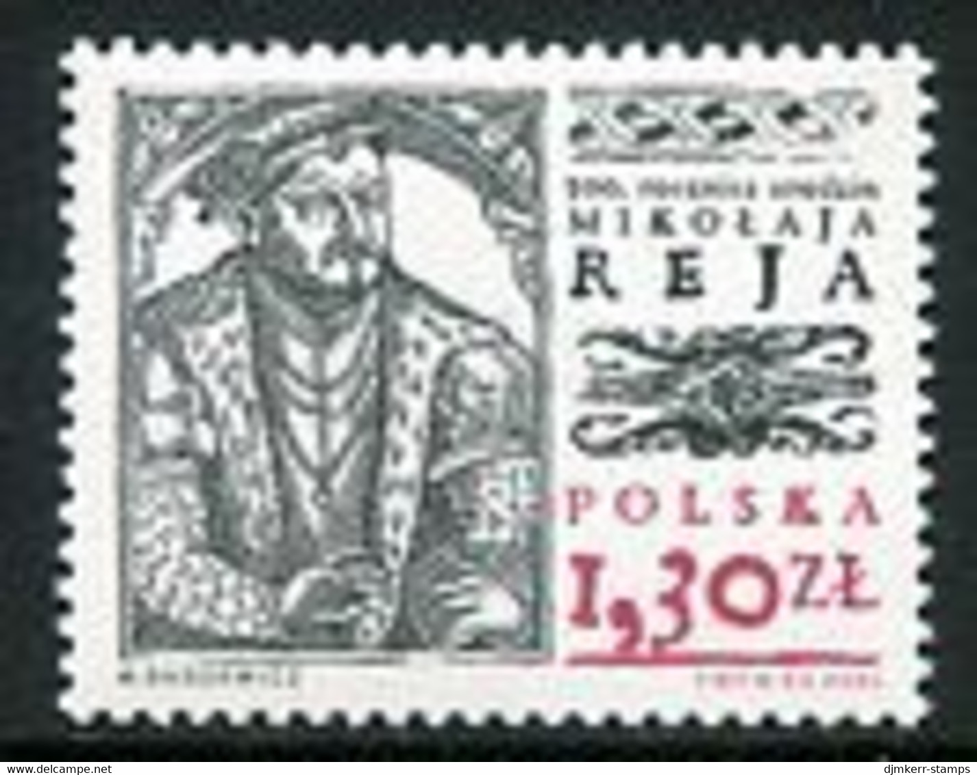 POLAND 2005 Mikolaj Rej Quincentenary   MNH / **.  Michel 4169 - Nuovi