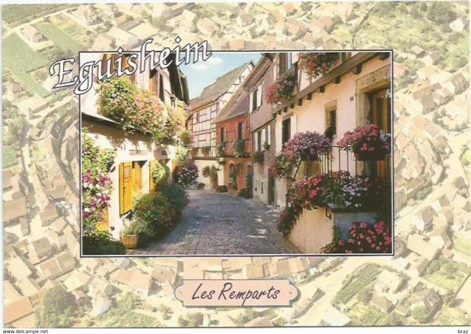 CPM Eguisheim Vieille Rue Des Remparts - Sonstige & Ohne Zuordnung