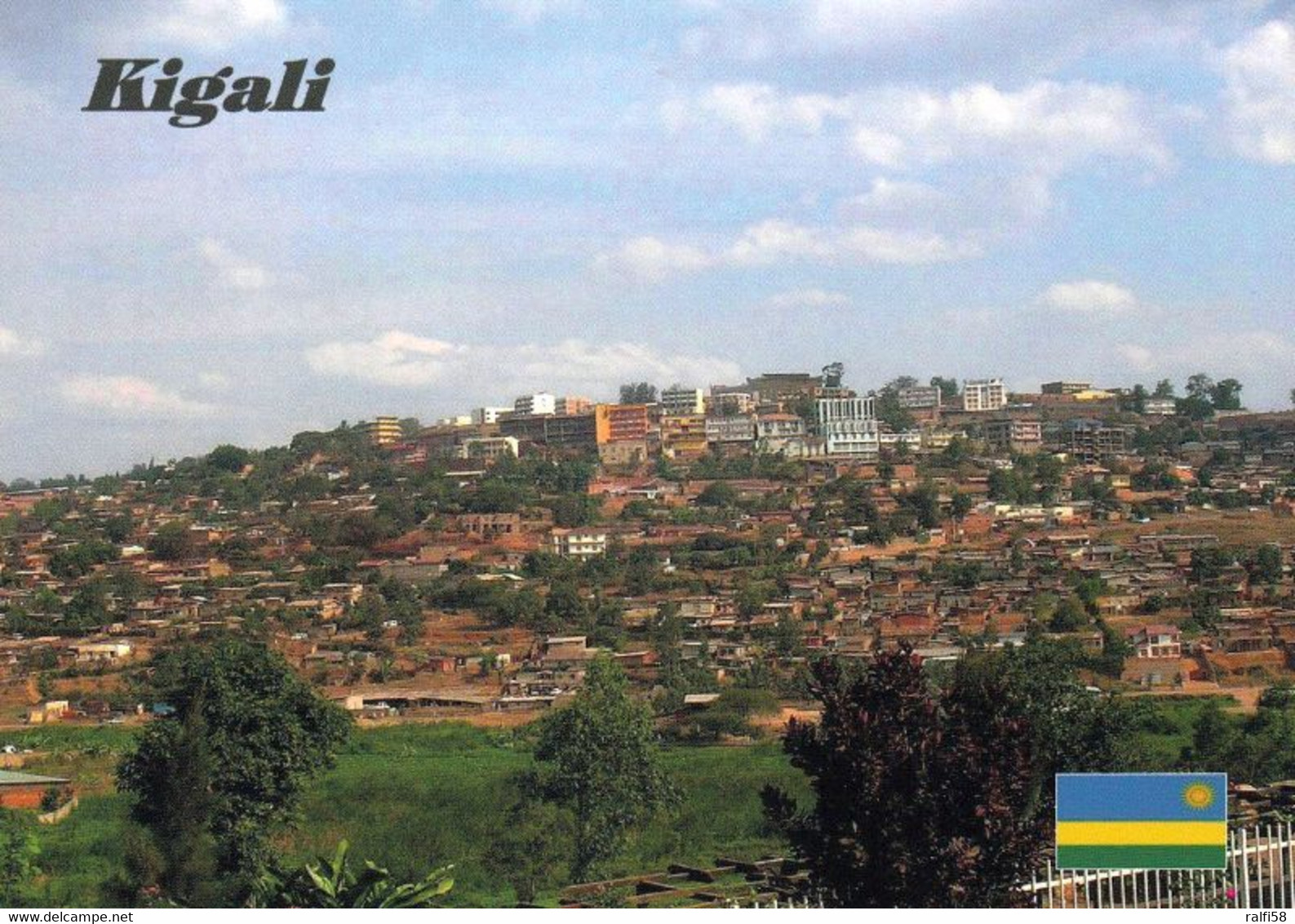 1 AK Ruanda * Blick Auf Kigali Hauptstadt Und Größte Stadt Von Ruanda * - Rwanda