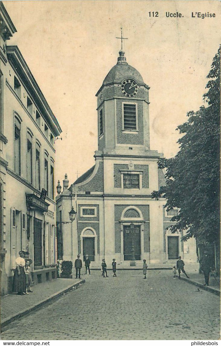 BELGIQUE  UCCLE église - Ukkel - Uccle