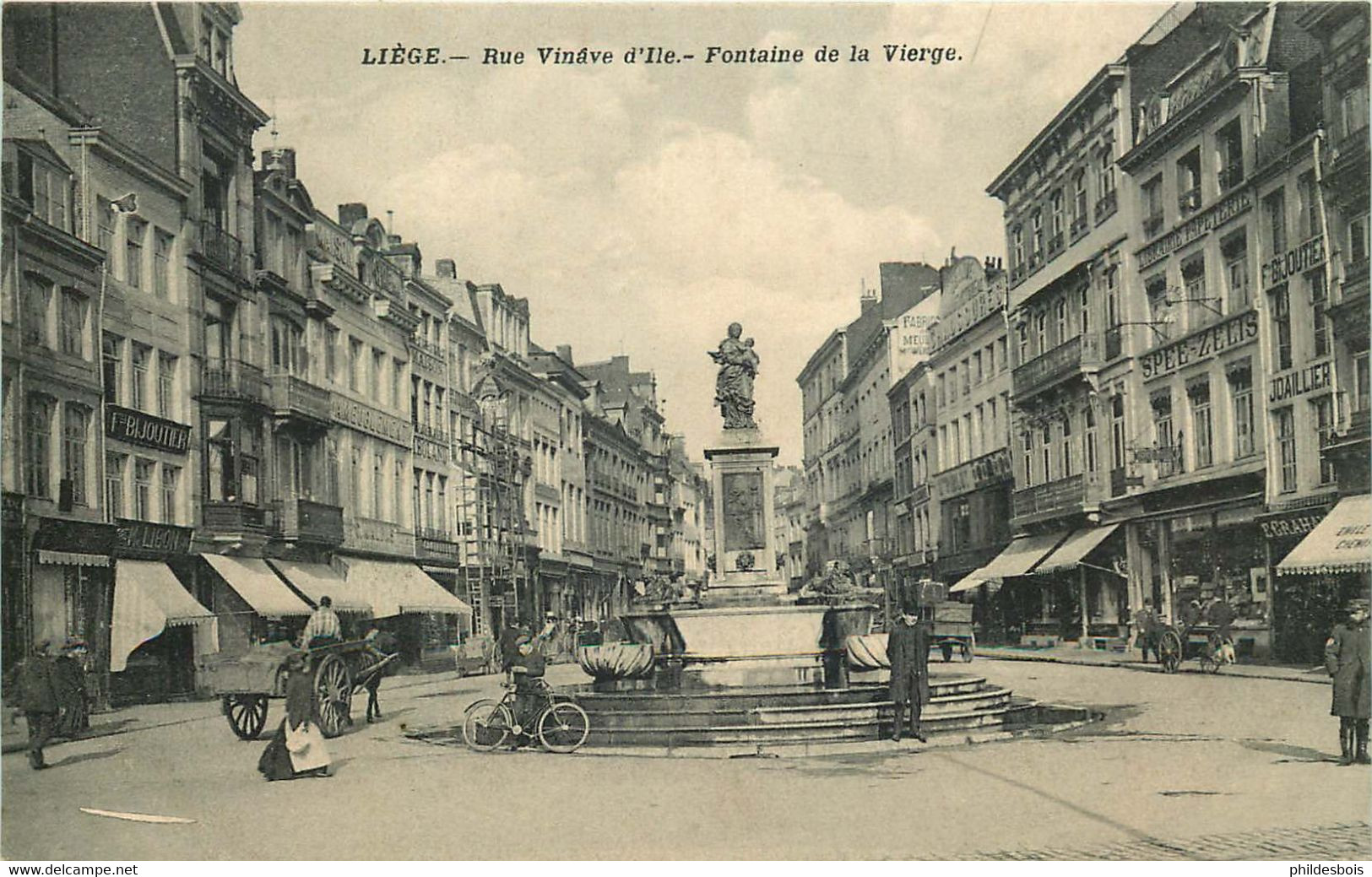 BELGIQUE   LIEGE  Rue Vinave D'ile - Luik