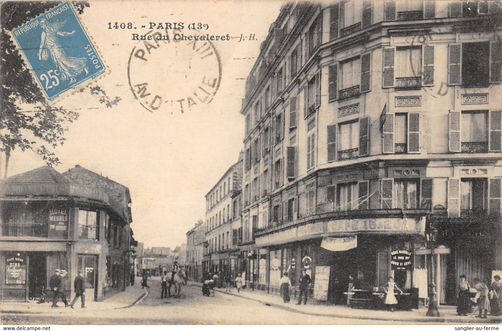 CPA 75 PARIS XIIIe RUE DU CHEVALERET - Arrondissement: 13