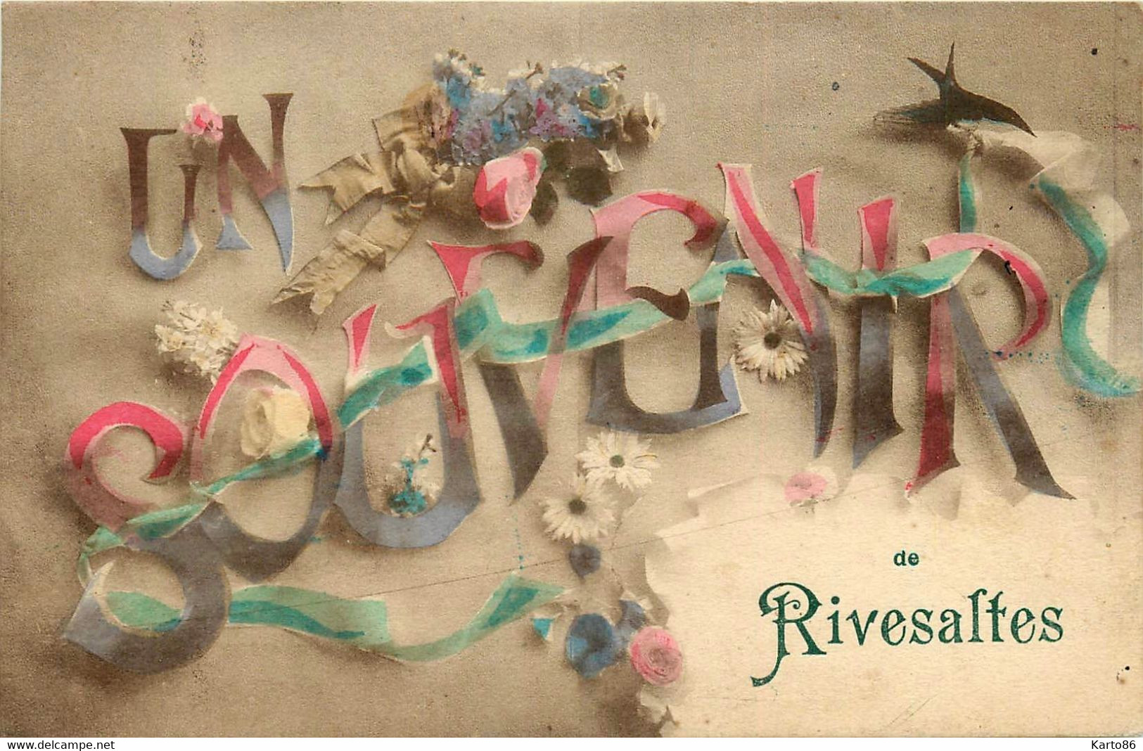 Rivesaltes * Un Bonjour De La Commune * Souvenir - Rivesaltes