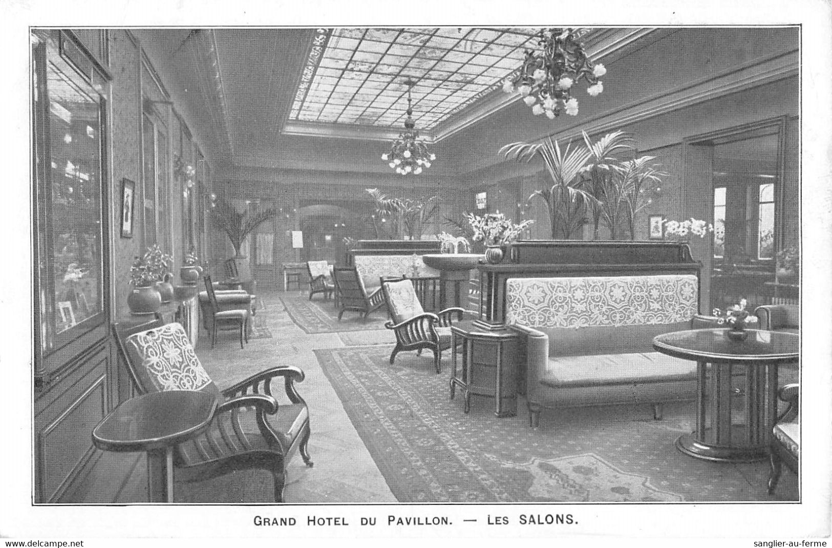CPA 75 PARIS Xe GRAND HOTEL DU PAVILLON LES SALONS - Arrondissement: 10
