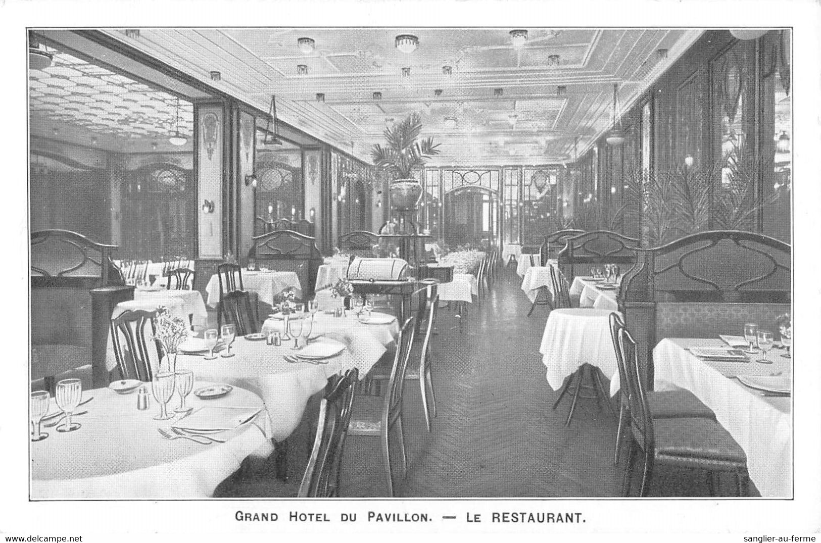 CPA 75 PARIS Xe GRAND HOTEL DU PAVILLON LE RESTAURANT - Paris (10)