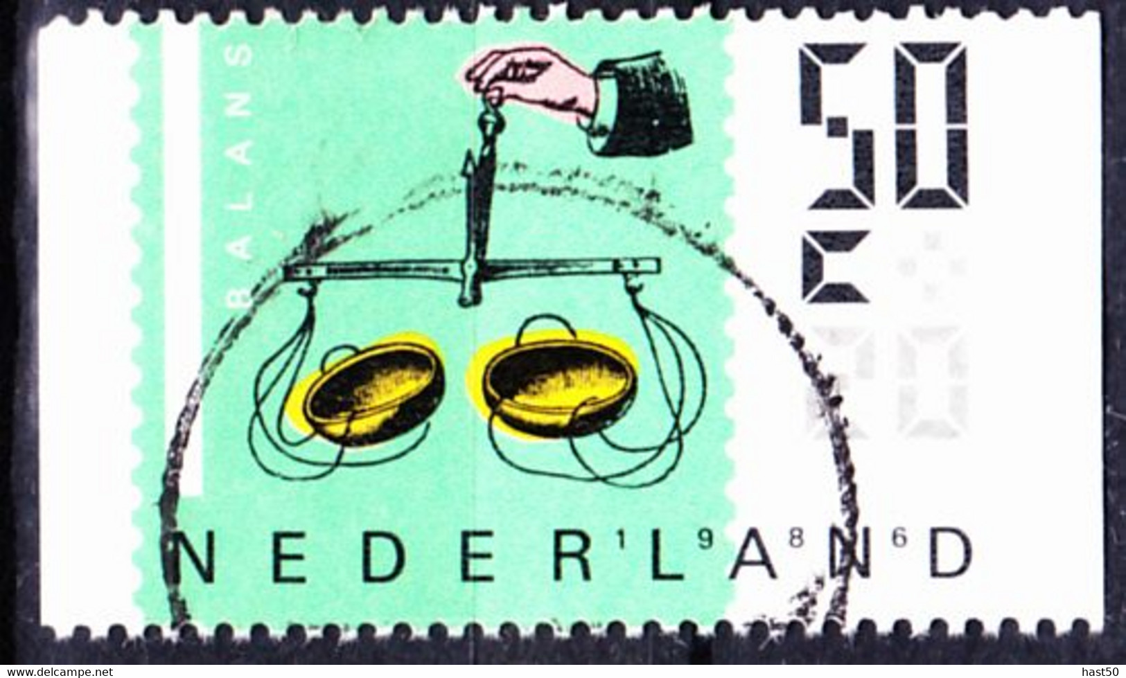 Niederlande Netherlands Pays-Bas - Einzelmarken Aus MH (MiNr: 1288 II C) Bzw. (NVPH: 209) 1986 - Gest Used Obl - Booklets & Coils