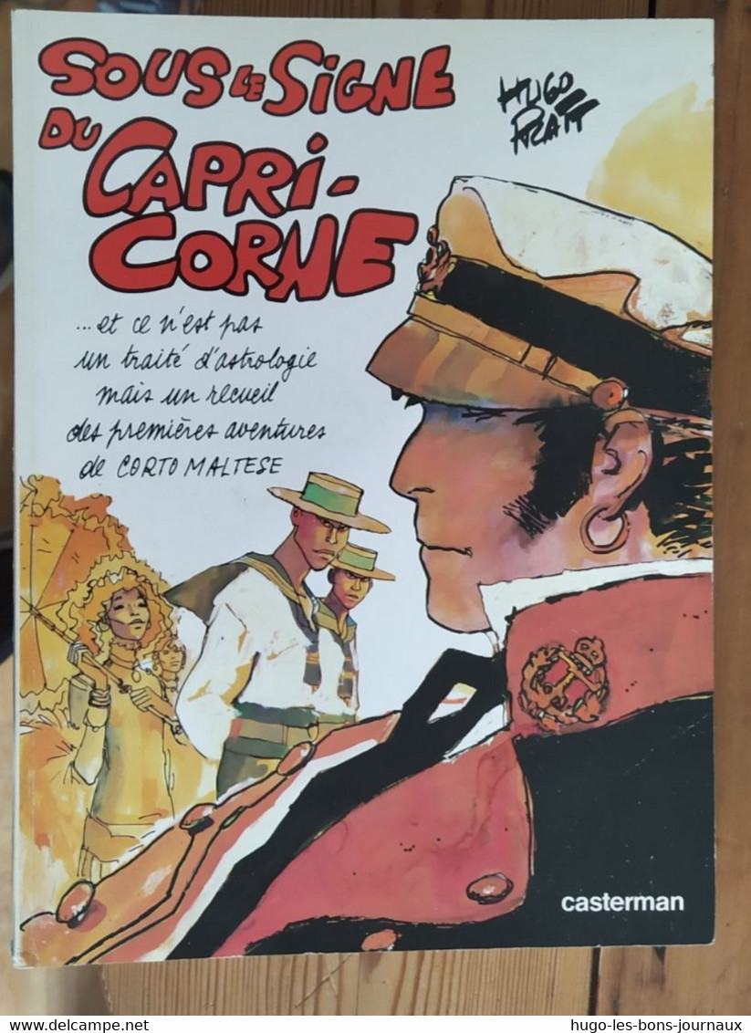 Aventure De Corto Maltese_Sous Le Signe Du Capricorne_Hugo Pratt_Casterman_1979 - Corto Maltese