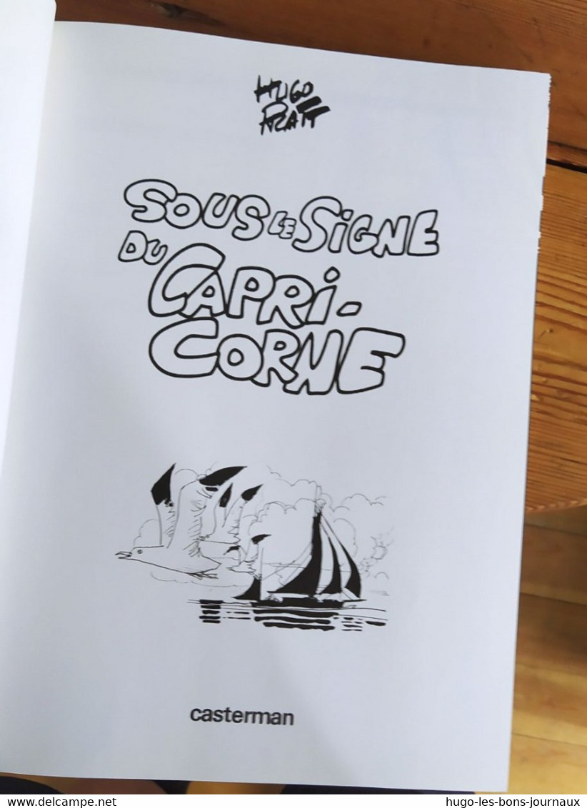 Aventure De Corto Maltese_Sous Le Signe Du Capricorne_Hugo Pratt_Casterman_1979 - Corto Maltese