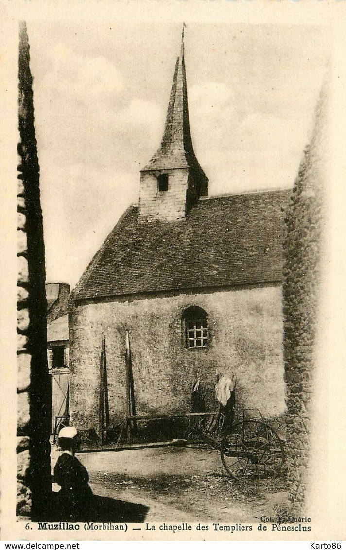 Muzillac * La Chapelle Des Templiers De Pénesclus * Coiffe - Muzillac