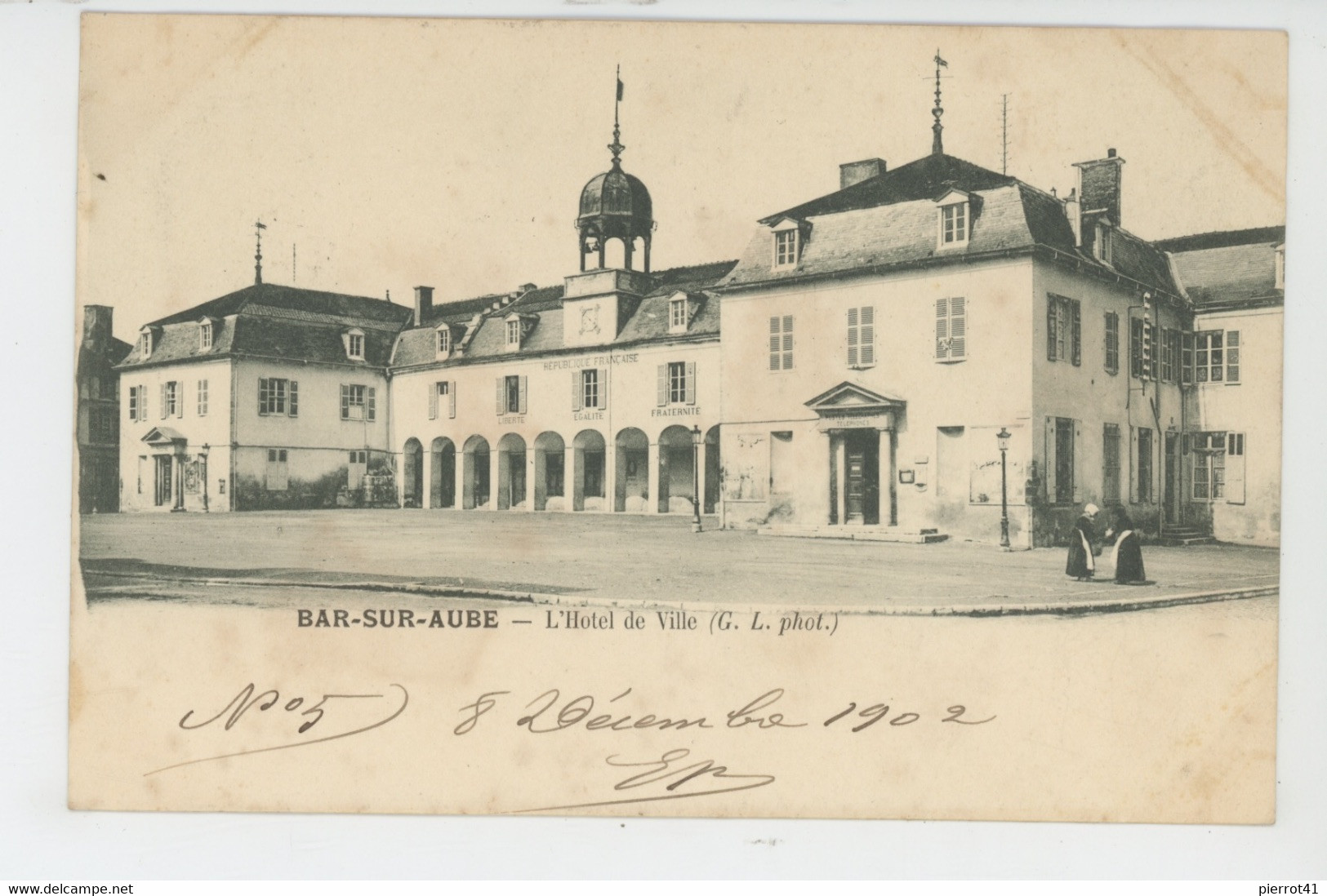 BAR SUR AUBE -  L'Hôtel De Ville - Bar-sur-Aube