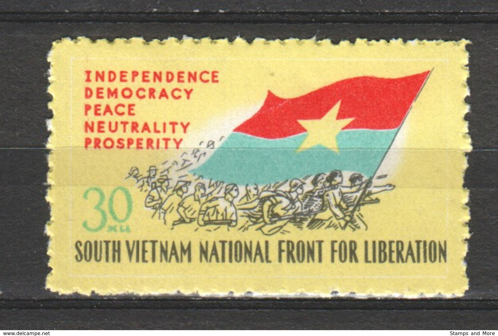 Vietnam (Vietcong) 1968 Mi 22 MNH - Vietnam