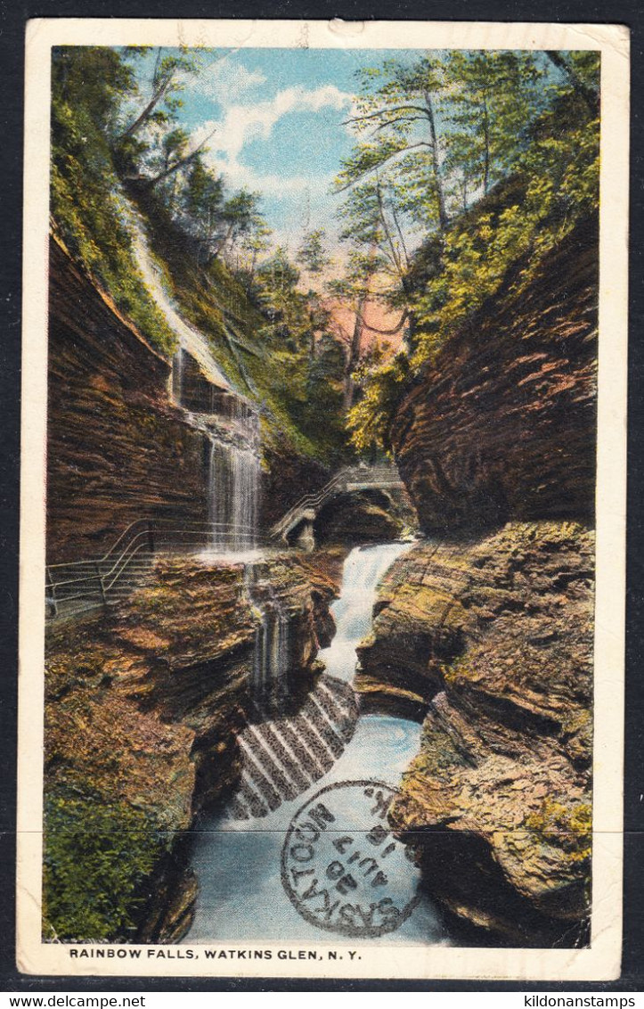 USA Postcard, Postmark Aug 11, 1916 - Covers & Documents