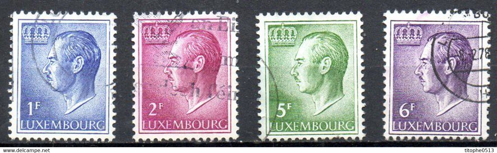 LUXEMBOURG. Timbres Oblitérés. Grand-Duc-Jean. - 1965-91 Jean