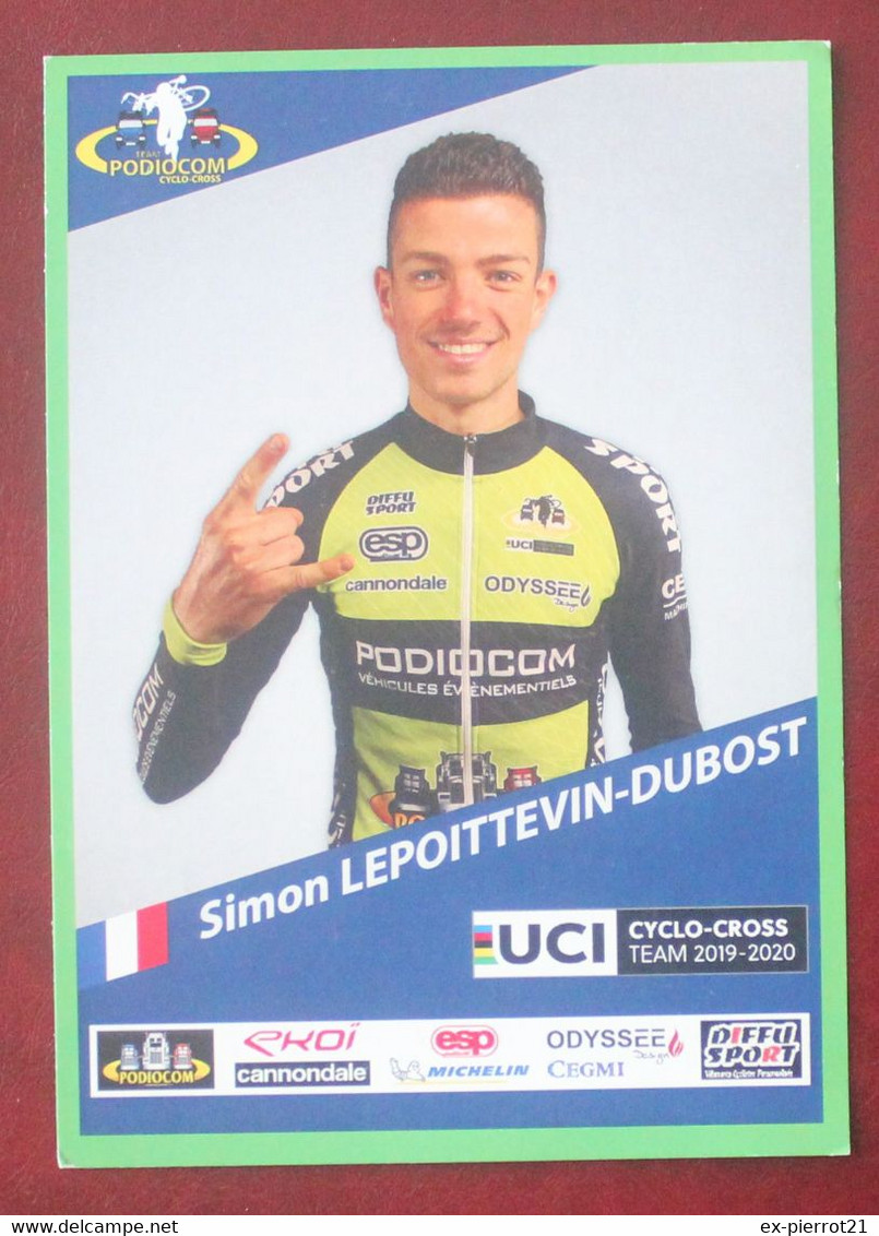 Cyclisme : Simon Lepoitevin-Dubost , Team Podiocom - Cycling