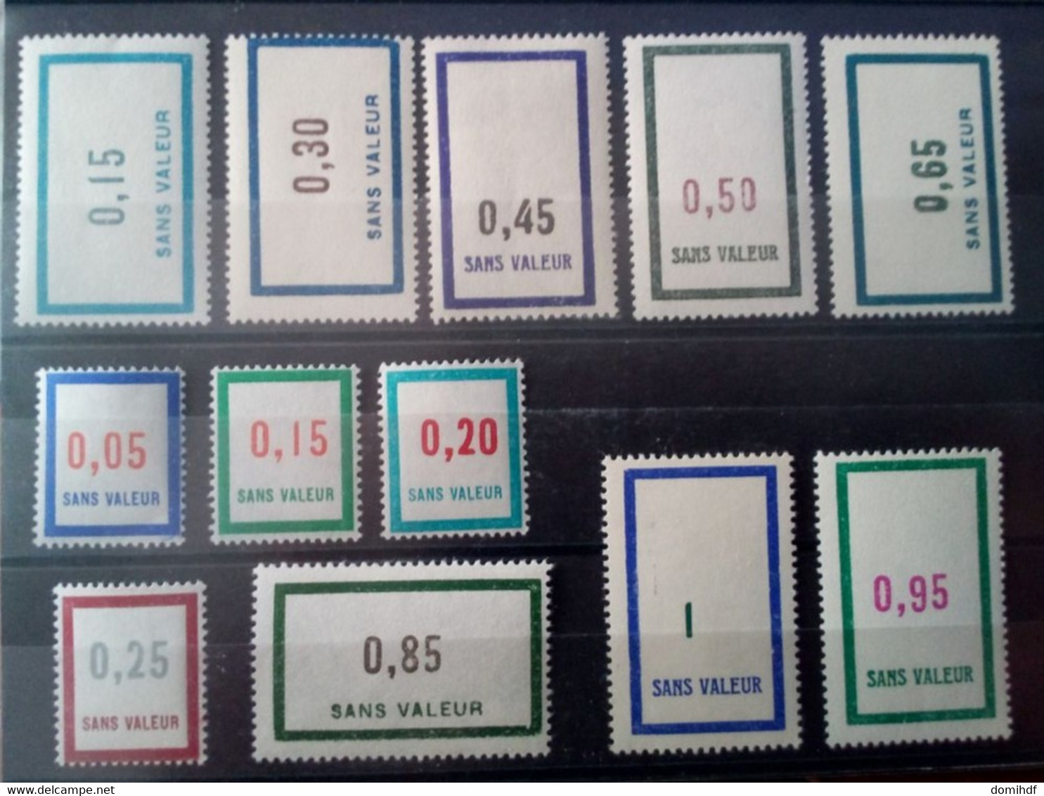 Lot Timbres Fictifs / France / Neufs ** / Série 1961 Incomplète / Port Offert - Phantom