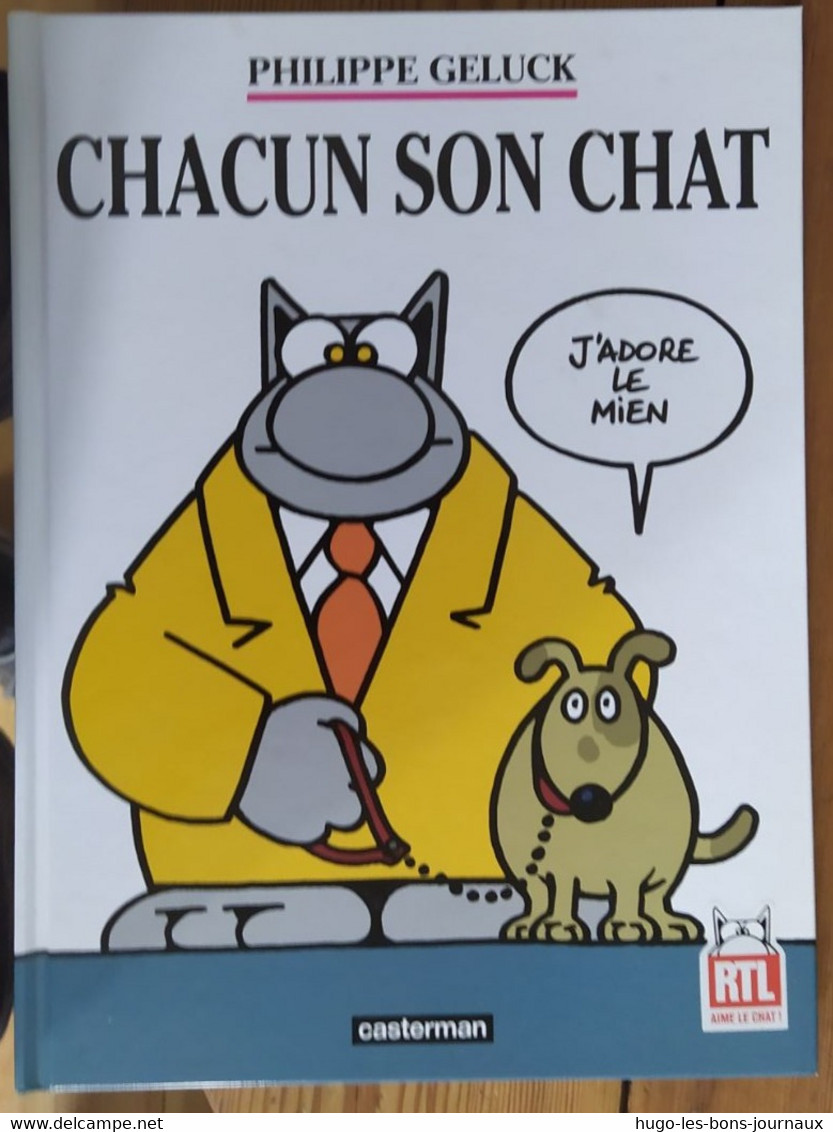 Le Chat_ Chacun Son Chat_ Philipe Geluck_casterman_2017_ - Geluck