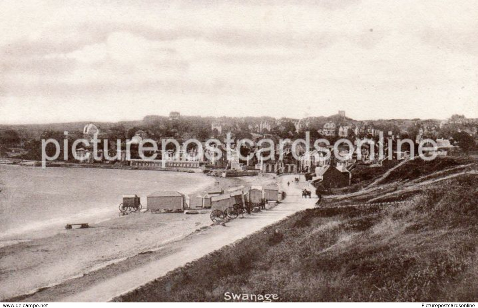 SWANAGE OLD B/W POSTCARD DORSET - Swanage