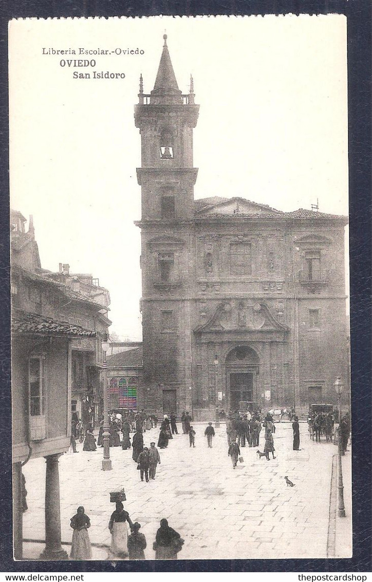 Espagne OVIEDO Iglesia De San Isidoro FOTOTIPIA DE HAUSER Y MENET MADRID Unused - Asturias (Oviedo)