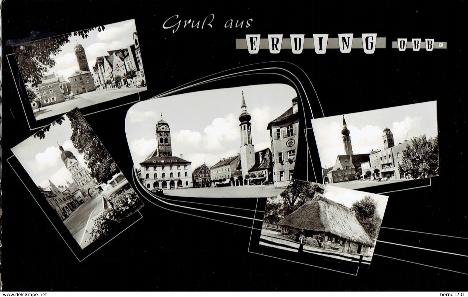 Germany / Erding # Ansichtskarte Echt Gelaufen / View Card Used (f1449) - Erding