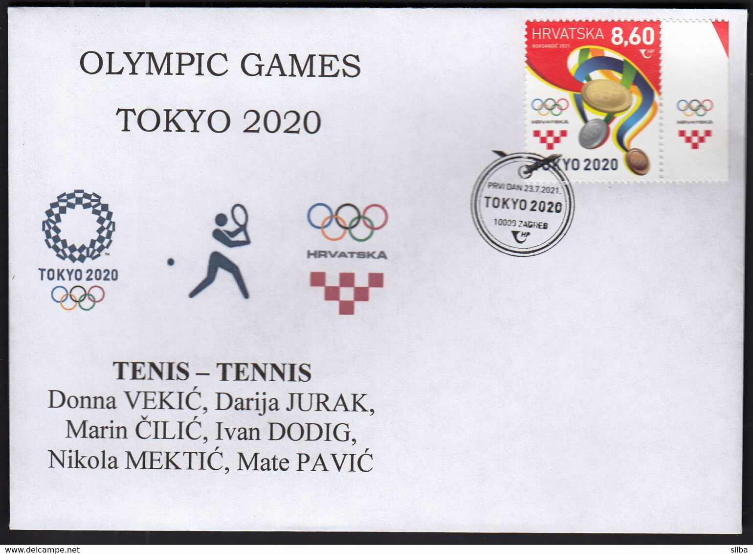 Croatia 2021 / Olympic Games Tokyo 2020 / Tennis / Croatian Athletes / Medals - Summer 2020: Tokyo