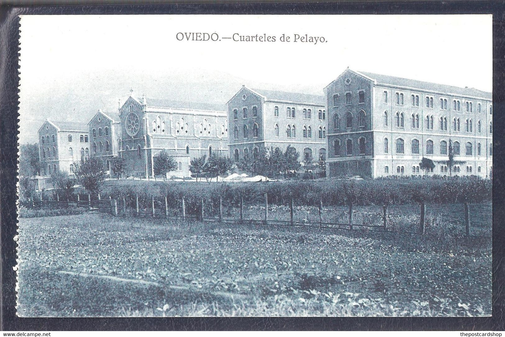 Espagne OVIEDO CUARTELES DE PELAYO UNUSED - Asturias (Oviedo)