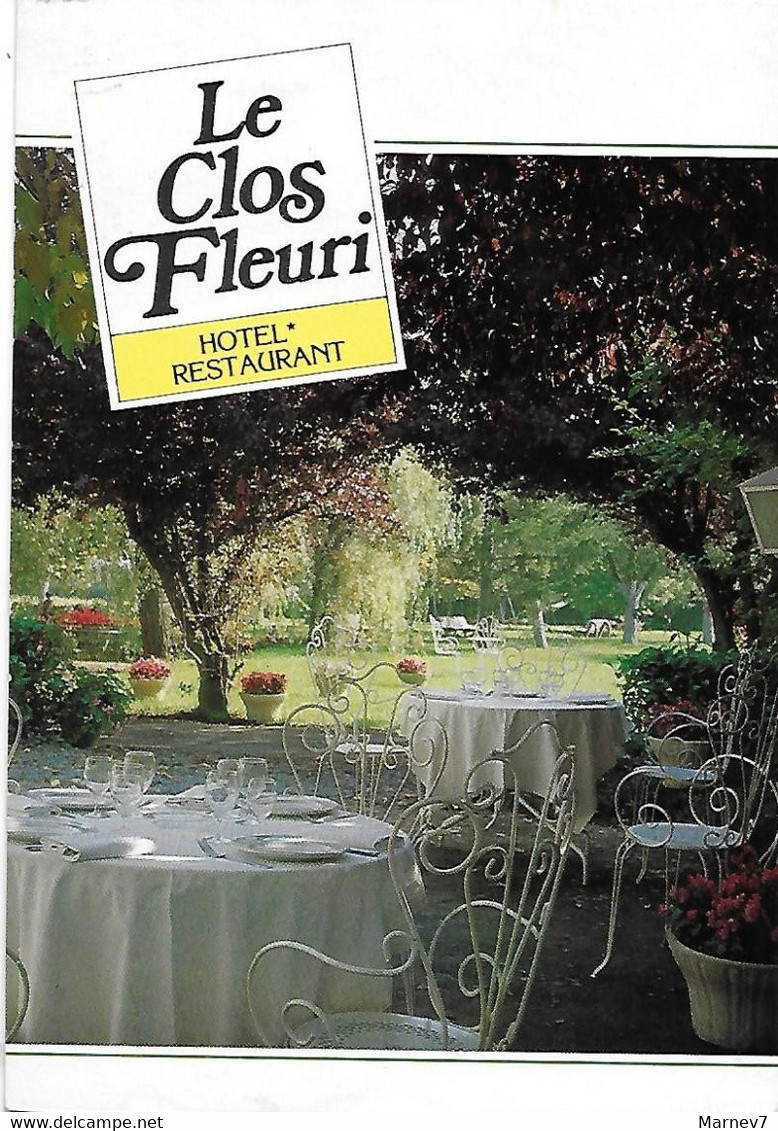 63 - Puy De Dôme - MARINGUES - Hôtel Restaurant Le CLOS FLEURI - Route De Clermont - Maringues