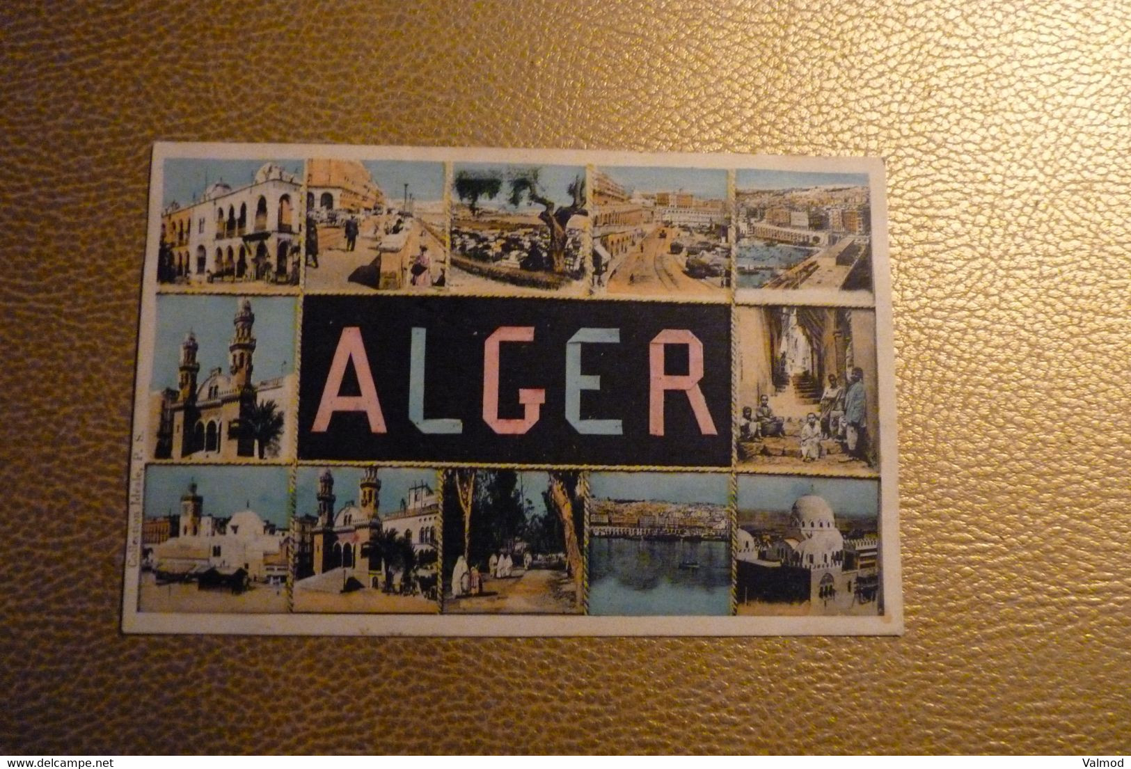 CPA Alger - Algérie - Afrique - Carte Multivues Souvenir D'Alger. - Algiers