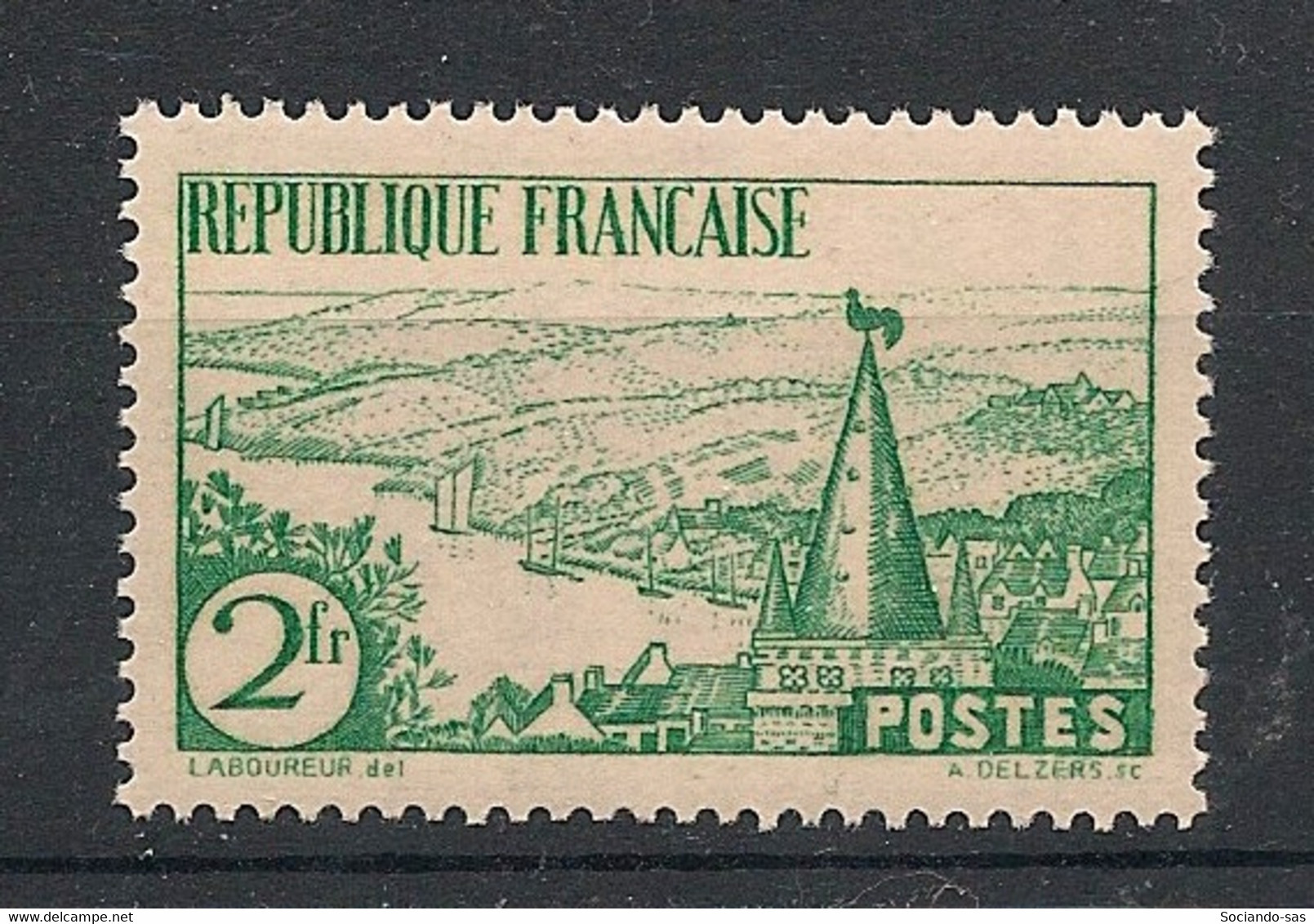 France - 1935 - N°Yv. 301 - Rivière Bretonne - Neuf Luxe ** / MNH / Postfrisch - Ungebraucht