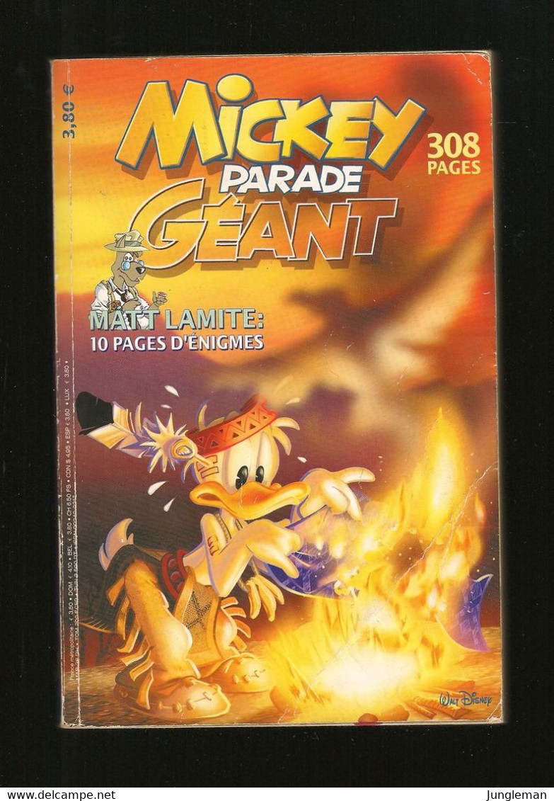 Mickey Parade Géant N° 269 - Editions Disney Hachette Presse à Levallois-Perret - Août 2002 - Mickey Parade
