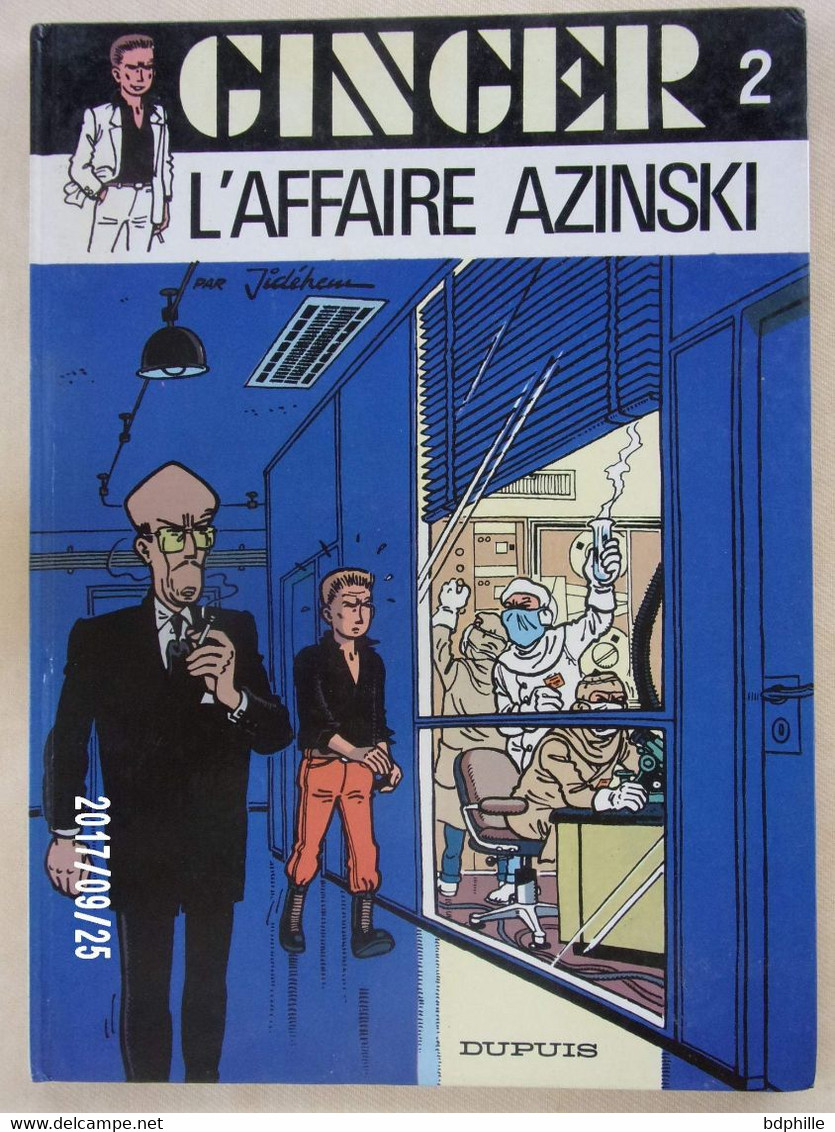 GINGER L'AFFAIRE AZINSKI EO 1984 TBE - Ginger