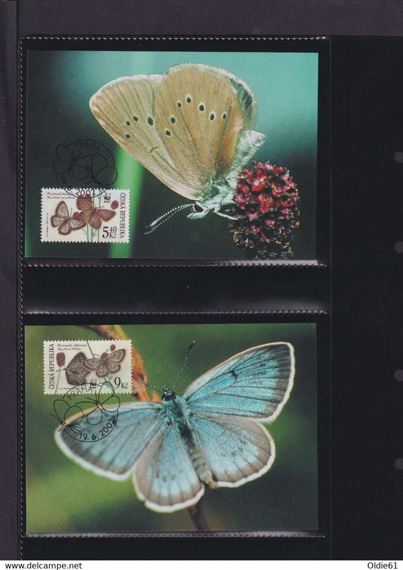 2002  Tschechische Republik  WWF  "Blaülinge"  Komplettes Kapitel - Collezioni & Lotti