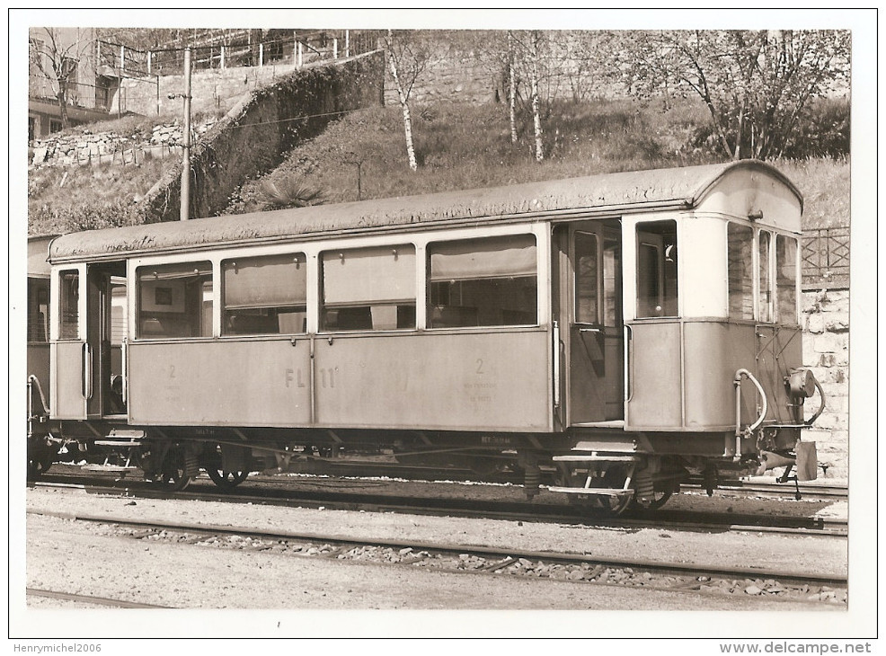Suisse - Tessin - Train Wagon A Ponte Tresa , Carte Postale Moderne Cpm - Ponte Tresa