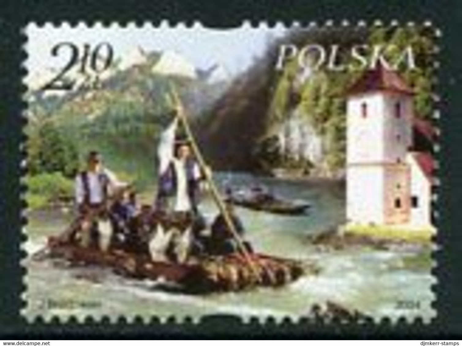 POLAND 2004 Dunajec Raftsmen MNH / **.  Michel 4149 - Ungebraucht