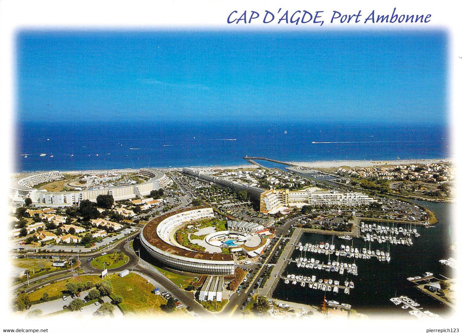 34 - Cap D'Agde - Port Ambonne - Vue Aérienne - Agde