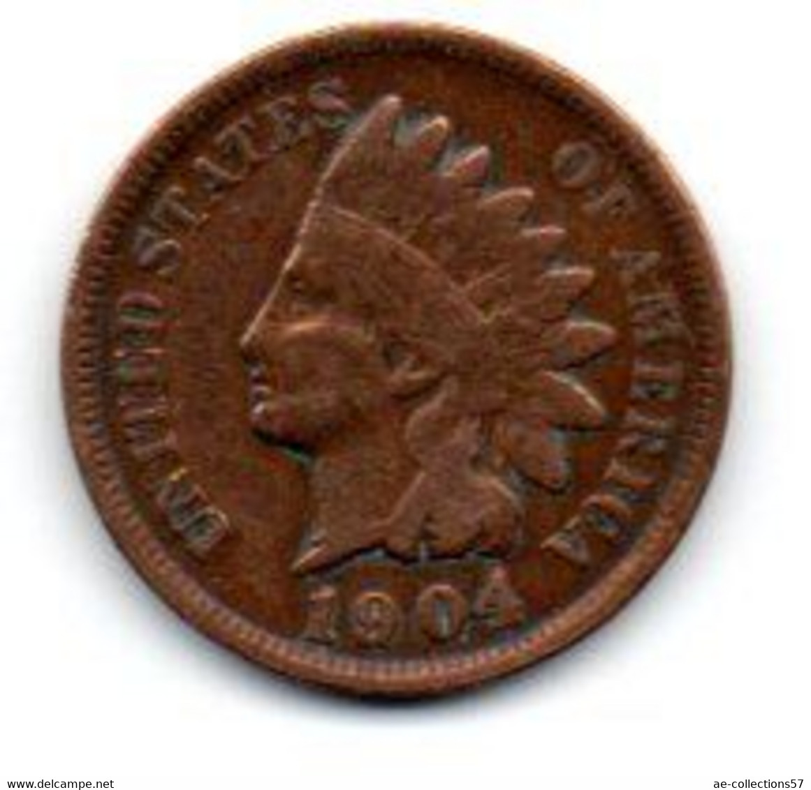 USA Cent 1904 TB+ - 1859-1909: Indian Head