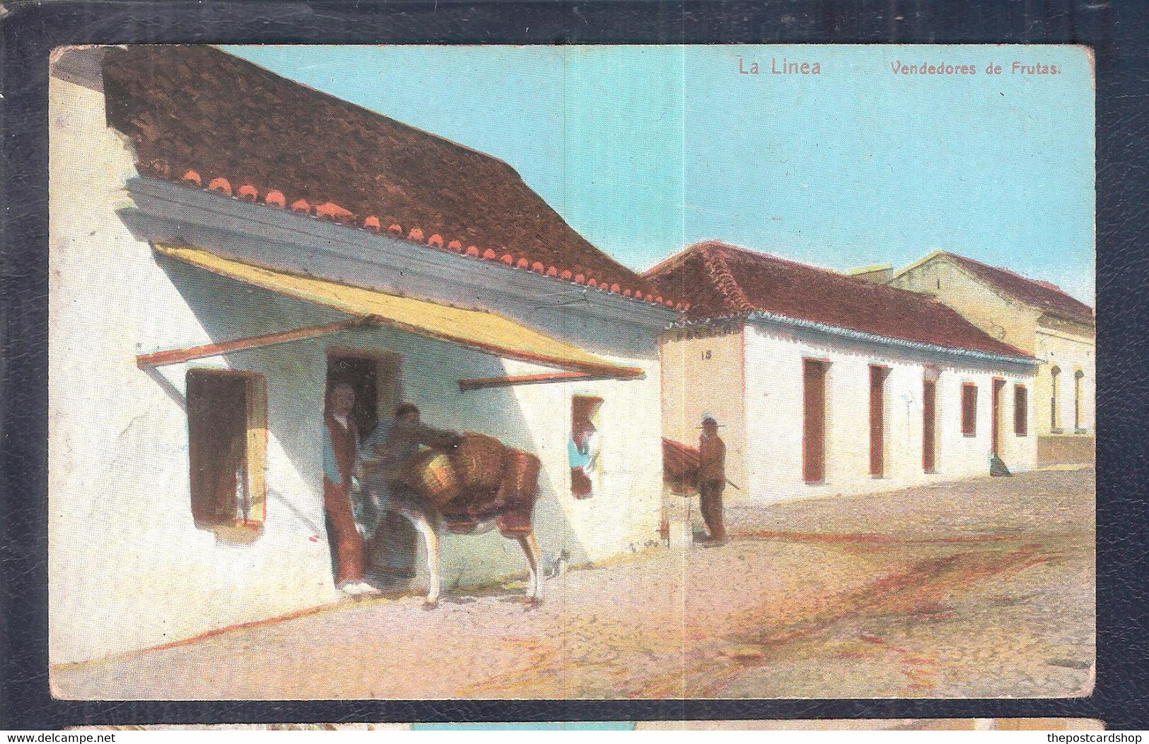 SPAIN La Línea De La Concepción Cádiz Spain 00-10's Vendedores De Frutas Unused - Cádiz