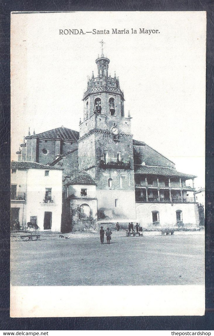 SPAIN RONDA (MÁLAGA).- SANTA MARIA LA MAYOR Unused - Malaga