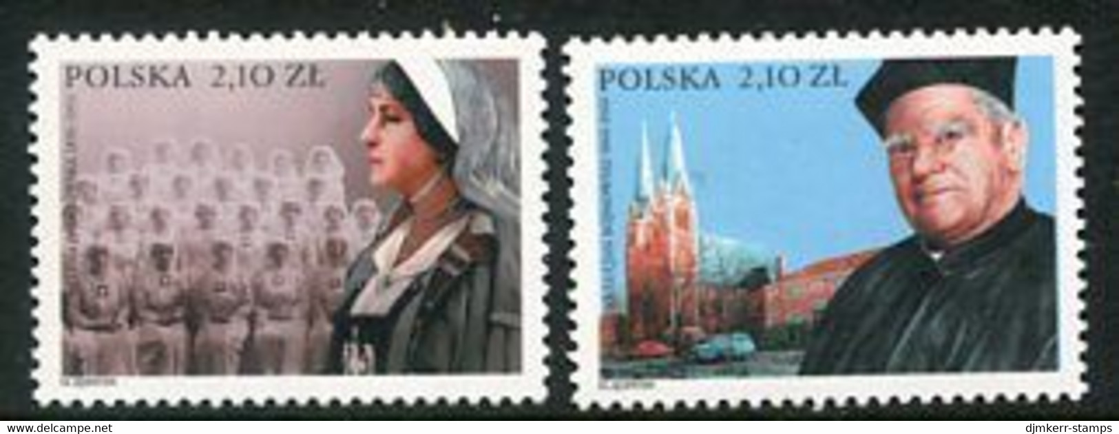 POLAND 2004 Poles Abroad V MNH / **.  Michel 4097-98 - Unused Stamps