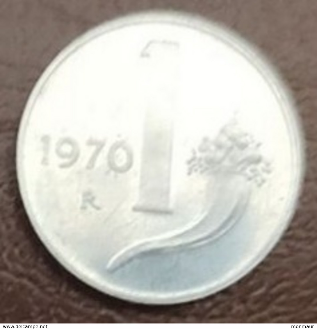 ITALIA REPUBBLICA  1970 LIRE 1 BB - 1 Lira