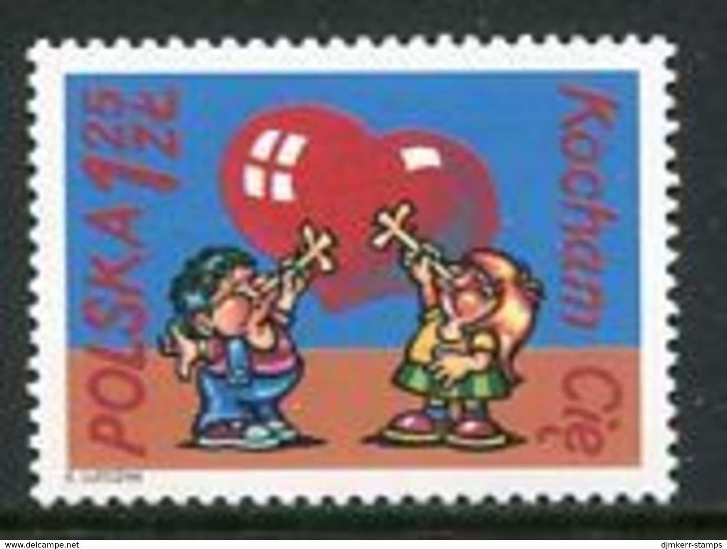 POLAND 2004 Valentines Day Greetings MNH / **.  Michel 4095 - Ongebruikt