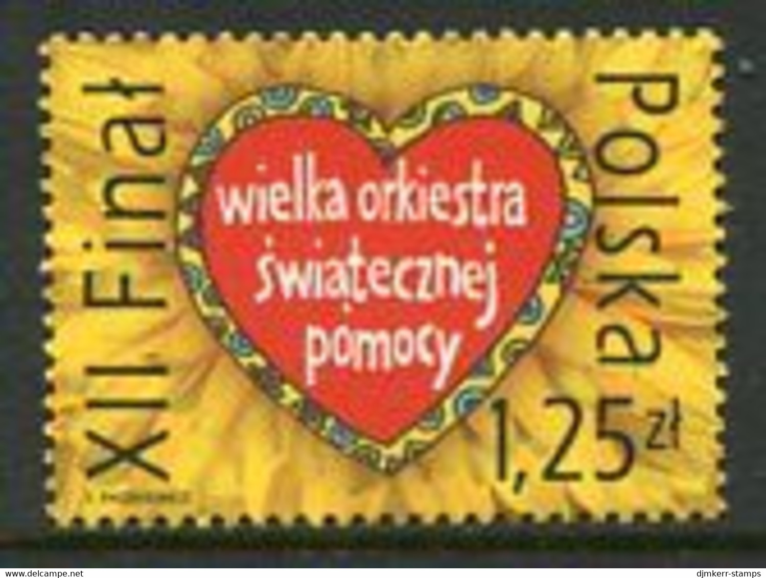 POLAND 2004 Orchestra Of Christmas Aid MNH / **.  Michel 4092 - Ungebraucht